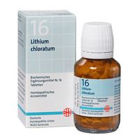 BIOCHEMIE DHU 16 LITHIUM CHLORATUM D12 200 ST - 2581202