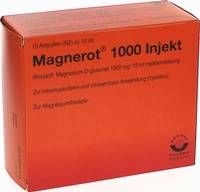 magnerot 1000 Injekt 10x10 ML - 2606942