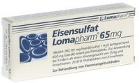 Eisensulfat Lomapharm 65mg 20 ST - 2750521