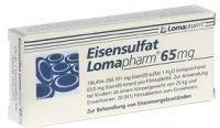 Eisensulfat Lomapharm 65mg 50 ST - 2750538