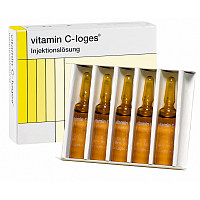 vitamin C-loges 5ml Injektionslösung 5x5 ML - 2841301