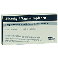 ALBOTHYL Vaginalzäpfchen 6 ST - 2904711
