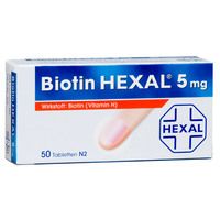 Biotin HEXAL 5mg 50 ST - 3001862