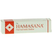 HAMASANA Hamamelis Salbe 5 G - 3034152