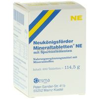 Neukönigsförder Mineraltabletten NE 200 ST - 3050470