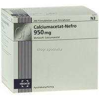 Calciumacetat-Nefro 950mg 200 ST - 3078209