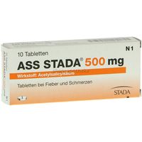 ASS STADA 500mg Tabletten 10 ST - 3366167