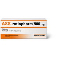 ASS-ratiopharm 500mg 100 ST - 3416422