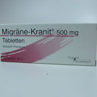 Migräne-Kranit 500mg Tabletten 10 ST - 3438004