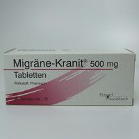 Migräne-Kranit 500mg Tabletten 50 ST - 3438027