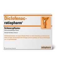 Diclofenac-ratiopharm Schmerzpflaster 5 ST - 3500921