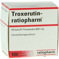 Troxerutin-ratiopharm 300mg Weichkapseln 100 ST - 3574109