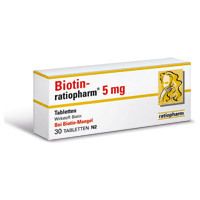 Biotin-ratiopharm 5 mg 30 ST - 3627892