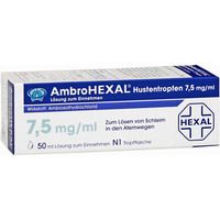 AmbroHEXAL Hustentropfen 7.5mg/ml 50 ML - 3691832