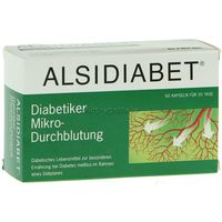 ALSIDIABET Diabetiker Mikro-Durchblutung 60 ST - 3727671