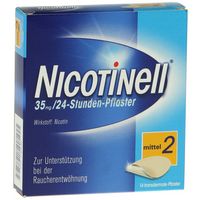 NICOTINELL 35MG 24 Stunden Pflaster TTS20 14 ST - 3764548