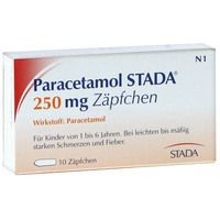 Paracetamol STADA 250mg Zäpfchen 10 ST - 3798435