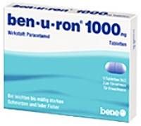 ben-u-ron 1000mg Tabletten 9 ST - 3809529