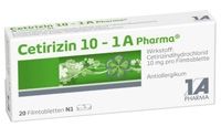 Cetirizin 10 - 1 A Pharma 20 ST - 3823570