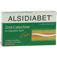 ALSIDIABET Zimt-Catechine f.Diab.TypII 1xtaegl. 30 ST - 3896675