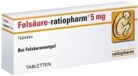 Folsäure-ratiopharm 5mg 50 ST - 3971388