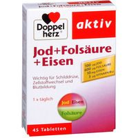 Doppelherz Jod+Folsäure+Eisen 45 ST - 4047122