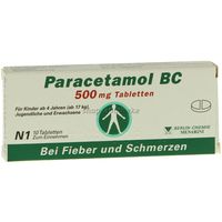 Paracetamol BC 500mg Tabletten 10 ST - 4088345
