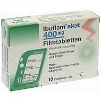 Ibuflam akut 400mg Filmtabletten 10 ST - 4100230