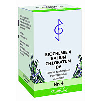 Biochemie 4 Kalium chloratum D 6 500 ST - 4325058