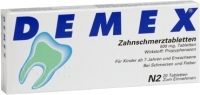 DEMEX ZAHNSCHMERZTABLETTEN 20 ST - 4346304