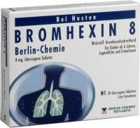 BROMHEXIN 8 BERLIN CHEMIE 50 ST - 4394361