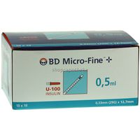 BD Micro-Fine+ U100 Ins.Spr.12.7mm 100x0.5 ML - 4400156