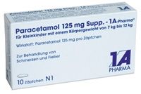 Paracetamol 125mg Supp. - 1 A-Pharma 10 ST - 4478135