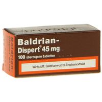 BALDRIAN DISPERT 45mg 100 ST - 4491756