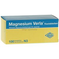 MAGNESIUM VERLA Kautabletten 100 ST - 4907487