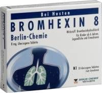 BROMHEXIN 8 BERLIN CHEMIE 20 ST - 4908268