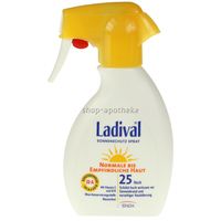 Ladival norm.bis empf.Haut Spray LSF25 200 ML - 4973053