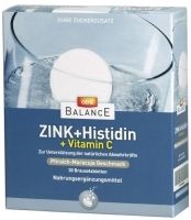 GEHE BALANCE Zink Histidin + Vitamin C Brausetabl. 3x10 ST - 4986647