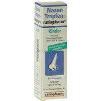 NasenTropfen-ratiopharm Kinder Konservier.frei 10 ML - 5006059
