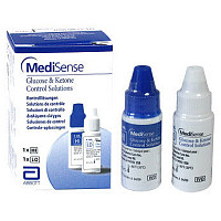 MediSense Kontrolllösungen Glucose + Ketone H/L 2 FL - 5487946
