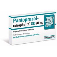 Pantoprazol-ratiopharm SK 20mg magensaftres. Tbl. 7 ST - 5520833
