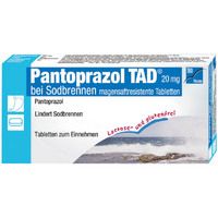 Pantoprazol TAD 20mg bei Sodbrennen 14 ST - 5522708