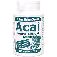 Acai Frucht-Extrakt 500mg vegetarische 120 ST - 5526296