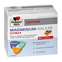 Doppelherz Magnesium + Kalium Citrat system 20 ST - 6086356