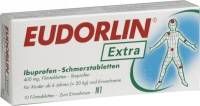 Eudorlin extra Ibuprofen-Schmerztabletten 10 ST - 6158883