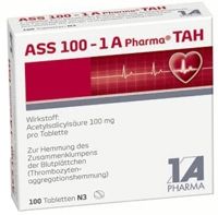 ASS 100 - 1 A Pharma TAH 100 ST - 6312077