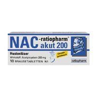 NAC-ratiopharm akut 200mg Hustenlöser 10 ST - 6322963