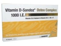 Vitamin D-Sandoz 1000 I.E. Osteo Complex Hartkaps. 45 ST - 6452016
