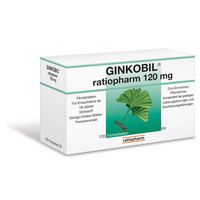 GINKOBIL ratiopharm 120 mg Filmtabletten 120 ST - 6680881