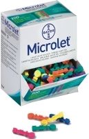 MICROLET Lanzetten farbig 200 ST - 6691206